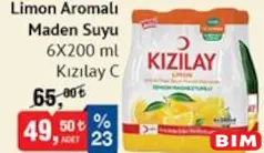 KIZILAY LİMON AROMALI MADEN SUYU 6X200 ML fiyat ve kampanya bilgisi